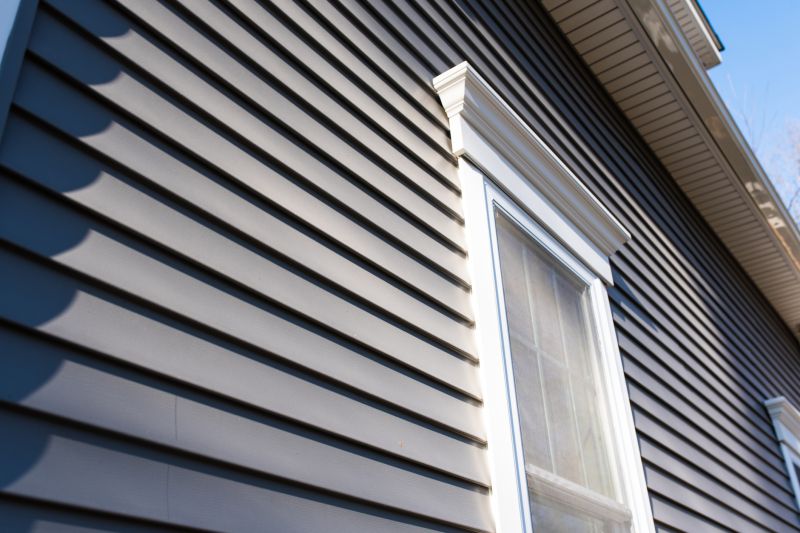 Siding Installation on a Modern Home